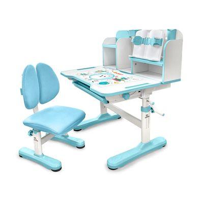 Парта со стулом Evo-kids Panda blue (BD-28 BL)