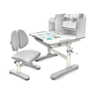 Парта зі стільцем Evo-kids Panda grey (BD-28 G)