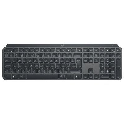 Клавіатура Logitech MX Keys Advanced for Business Wireless Illuminated UA Graphite (920-010251)