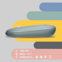 Мышка 2E MF300 Silent Wireless/Bluetooth Ashen Green (2E-MF300WGN)