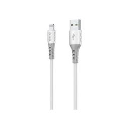 Дата кабель USB 2.0 AM to Lightning 1.0m PD-B51i White Proda (PD-B51i-WH)