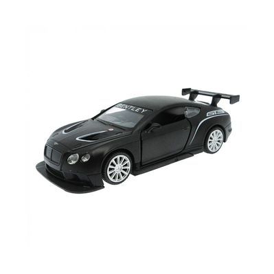 Машина Techno Drive Bentley Continental GT3 Чорна матова (250259)