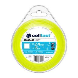 Жилка косильная Cellfast квадрат 2.4 x 15м (35-013)