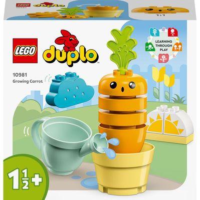 Конструктор LEGO DUPLO My First Морковь на грядке 11 деталей (10981)