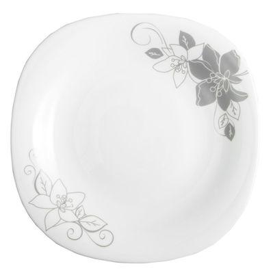 Тарілка Vittora Square Тендітна Лілія десертна 21,5 см (V-215Stl)