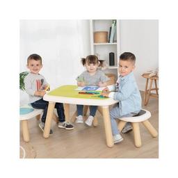 Детский стульчик Smoby со спинкой Серо-бежевый (880113)