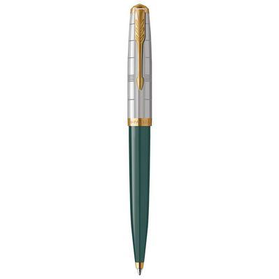 Ручка шариковая Parker 51 Premium Forest Green GT BP (56 332)