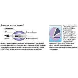 Ручка шариковая UNI автоматическая Power tank синий 0,7 мм (SN-227.Blue.)