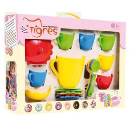 Ігровий набір Tigres посуда Ромашка в коробці 28 елементів (39391)