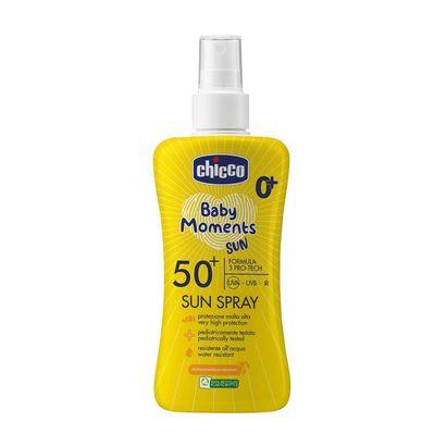Дитяче молочко Chicco 50 SPF спрей сонцезахисне 150 мл (11260.00)