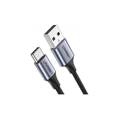 Дата кабель USB 2.0 AM to Type-C 3.0m 3.0A 18W US288 Space Gray Ugreen (60408)