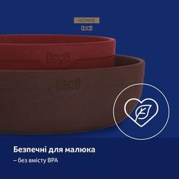 Тарелка детская Lovi Pistachio Tamarillo Бордовые 2 шт (21/531_red)