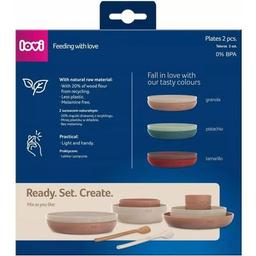 Тарелка детская Lovi Pistachio Мятные 2 шт (21/530_gre)