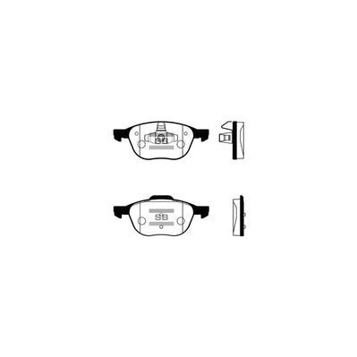 Гальмівні колодки HI-Q SP1260