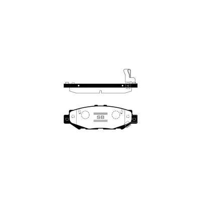 Тормозные колодки HI-Q SP1432