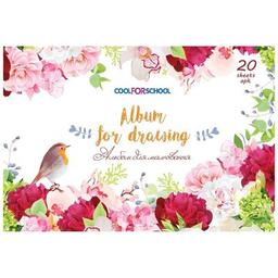 Альбом для рисования Cool For School на скобе, 20 листов (CF60902-09)