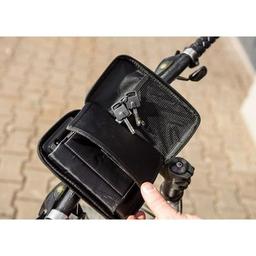 Велосумка на руль Neo Tools з тримачем для смартфона до 6" Black (91-001)