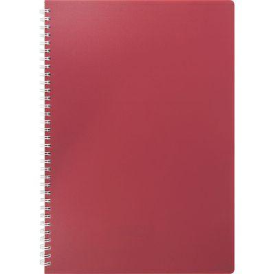 Зошит Buromax Classic А4 у клітинку 80 аркушів Червоний (BM.2446-005)