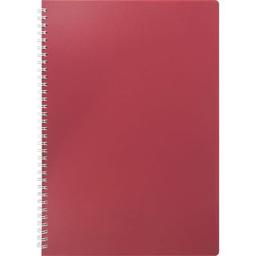 Зошит Buromax Classic А4 у клітинку 80 аркушів Червоний (BM.2446-005)