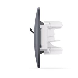 Комп'ютерна розетка Videx BINERA CAT6 + CAT6 подвійна черн (VF-BNSK2PC6-BG)