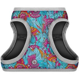 Шлей для собак WAUDOG Clothes с QR паспортом "Лето" S1 (2978)