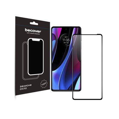 Стекло защитное BeCover Motorola Edge 30 Pro 5G Black (709178)