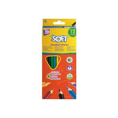 Карандаши цветные Cool For School Extra Soft 12 цветов (CF15143)