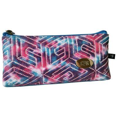 Пенал Cool For School Cosmic женский 1 отделение Голубой (CF86656)