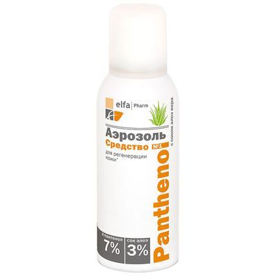 Засіб після засмаги Elfa Pharm Panthenol Аерозоль з соком алое вера 150 мл (5901845500623)