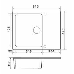 Мойка кухонная GRANADO AVILA marron (gr0506)