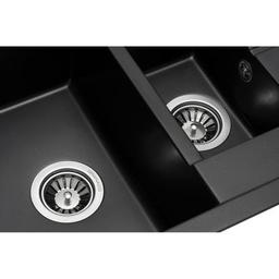 Мойка кухонная GRANADO LEON black shine (gr1001)