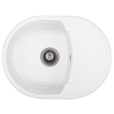 Мийка кухонна GRANADO MALAGA white (gr0205)