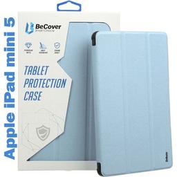 Чохол до планшета BeCover Tri Fold Soft TPU mount Apple Pencil Apple iPad mini 5 Light Blue (708451)