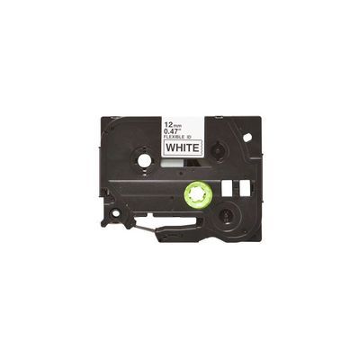 Стрічка для принтера етикеток UKRMARK сумісна з TZEFX231. гнучка, 12мм х 8м. black on white (TZeFX231) (900407)