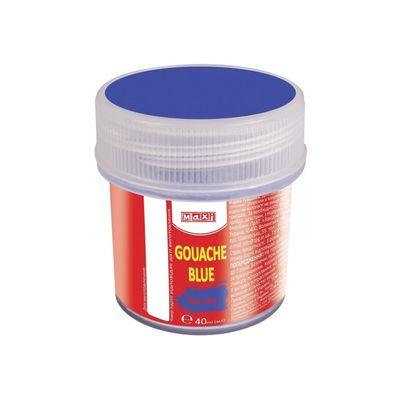 Гуашеві фарби Maxi 40 мл, синя (MX60157)
