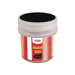 Гуашеві фарби Maxi 40 мл, чорна (MX60153)