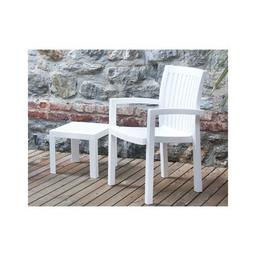 Стол садовый PAPATYA к шезлонгу Suda темно-зеленый (4349)