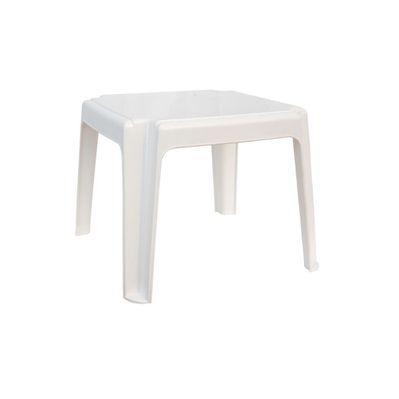 Стол садовый Irak Plastik к шезлонгу белый (4641)