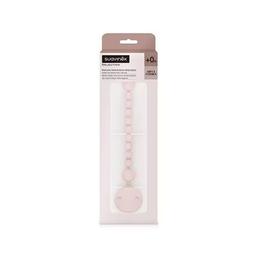 Кліпса для пустушок Suavinex Colour Essence силіконова, нюдова (401524)