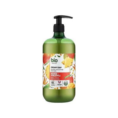 Рідке мило Bio Naturell Mango & Pineapple Creamy Soap Манго та ананас 946 мл (4820168434433)