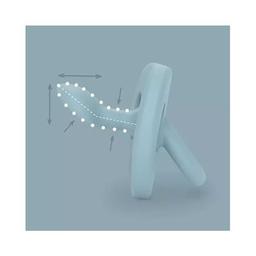 Пустышка Suavinex Colour Essence силиконовая, анатомическая, 0-6 мес. голубая (308085)