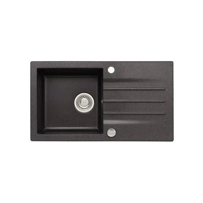 Мойка кухонная Axis Group Mojito 40 Black 10 (11A.MO040.910.10/1.101.111.10)