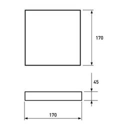 Светильник Eurolamp GL 25W 5000K (LED-NLS-25/5)