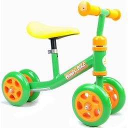 Беговел Bimbo Bike зелено-оранжевый 14.5" (77804-IS)