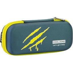 Пенал Cool For School с тиснением 1 отделение Голубой (B-8010-grey)