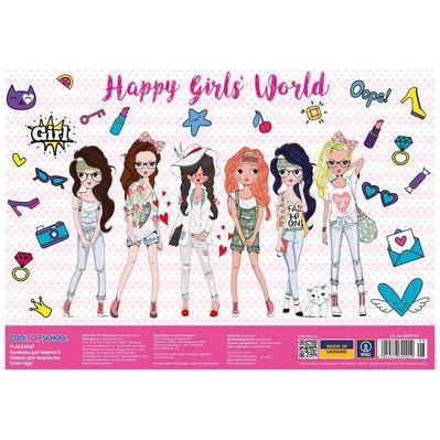 Подкладка настольная Cool For School Girls (CF69001-08)