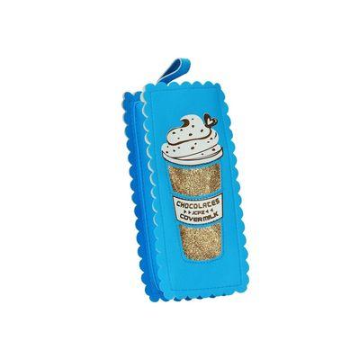 Пенал Cool For School 1 відділення Блакитний (J-2609-blue)