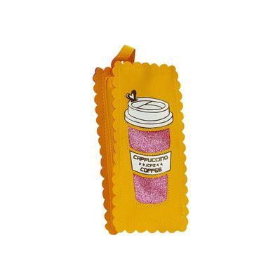 Пенал Cool For School 1 відділення Жовтий (J-2609-yellow)