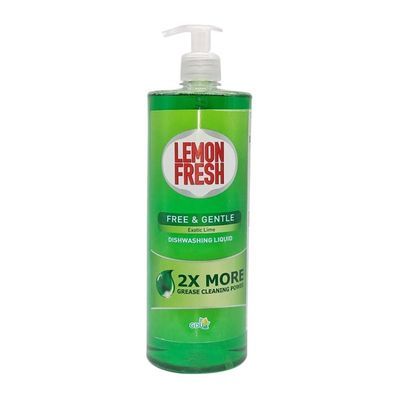 Засіб для ручного миття посуду Lemon Fresh Лайм 1 л (4820167005801)