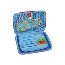 Пенал Cool For School 1 отделение с органайзером голубой (QT-5627-Blue)